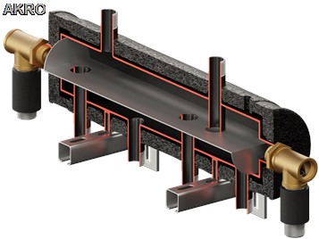 Elterm Kolektor Rozdzielacz KRE 2D 40kW